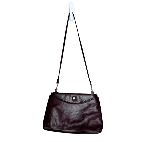 Vintage Handbags - Vintage Etienne Aigner Retro Y2k Shoulder Bag Crossbody Mini Bag Handbag Leather